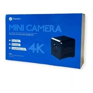Ebarsenc Mini Camera 4K